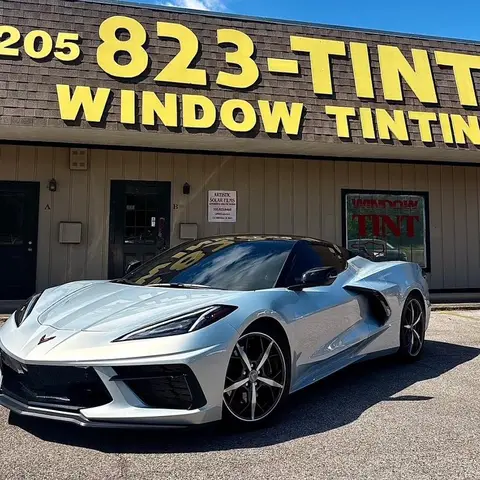 Corvette at the shop, 2026