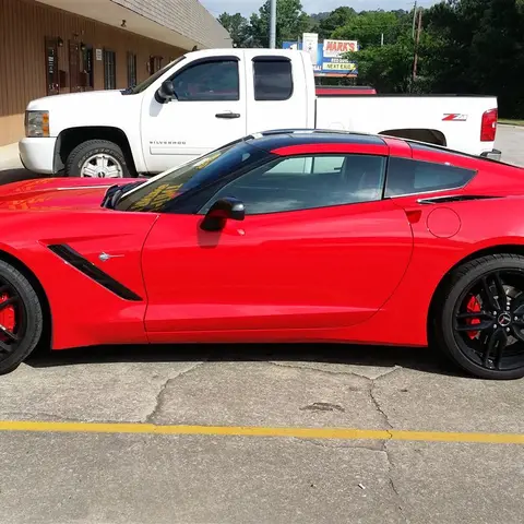 Red Corvette