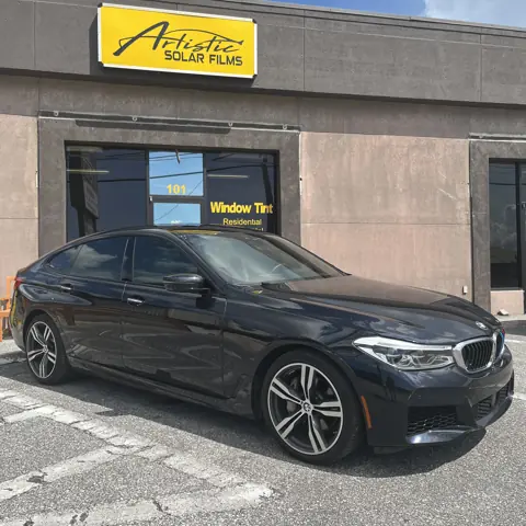 BMW sedan at our shop