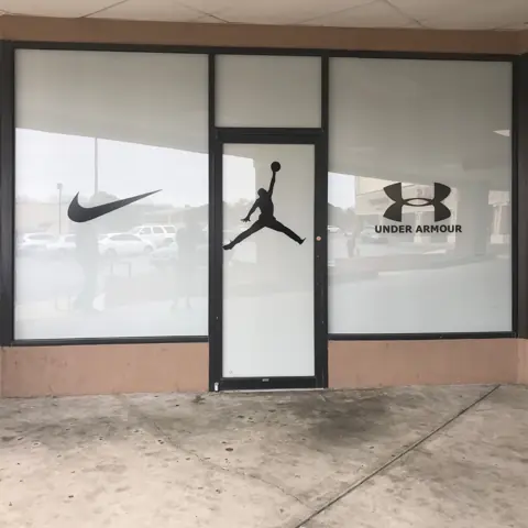 Decorative storefront graphics